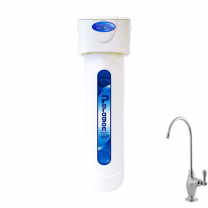 1-Stage Twist-Locks Drinking Water Filtration System and Faucet