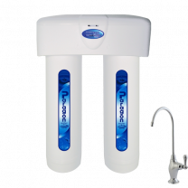 2-Stage Twist-Locks Drinking Water Filtration System and Faucet